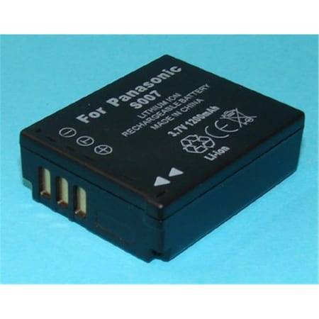 Ultralast Replacement Panasonic CGA-s007 Digital Camera Battery CAM-S007